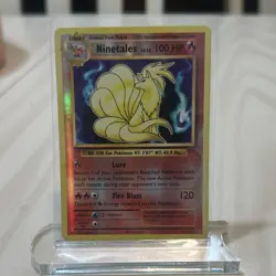 Pokemon Ninetales 15/108 Evolutions Holo Rare 100 HP English 2016 - Image 1