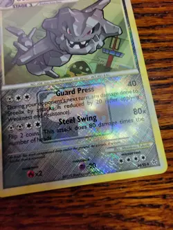 Pokemon 1x NM/LP Cross Hatch Holo Steelix - 24/95 - Pokemon League Promo Promo - Image 2