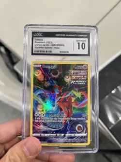 Pokemon Deoxys Crown Zenith: Galarian Gallery CGC 10 - Image 1