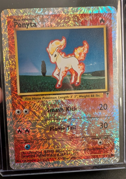 2002 Pokemon Ponyta #87/110 Legendary Collections Reverse Holo - Image 3