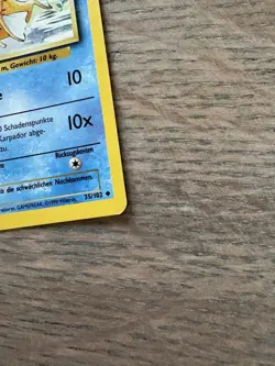 Pokemon Karpador First Edition GERMAN NM 35/102 Uncommon Non Holo - Image 3