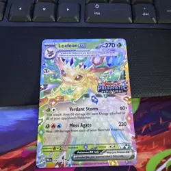 Pokemon TCG Leafeon ex - (Prismatic Evolutions Stamp) 006/131 - NM - Image 1