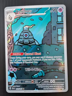The Pokemon Company Dusclops 069/064 Sv Shrouded Fable Illustration Rare Holo - Image 1