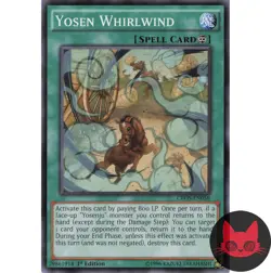 Yugioh Yosen Whirlwind CROS-EN058 Common 1st Edition NM - Image 1