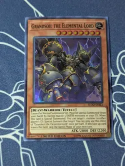 Grandsoil the Elemental Lord - FLOD-ENSE1 - Super Rare (NM) - Yugioh - Image 1