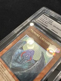 Memory Crusher - SOI EN029 - Ultimate Rare - CGC 10 GEM MINT - Yugioh! 2006 - Image 2