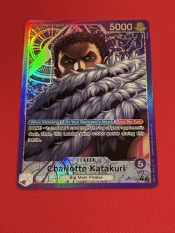One Piece | Charlotte Katakuri | OP11-062 | Alt Art Leader (L) | NM - Image 1