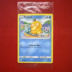 Build a Bear Pokemon Card Psyduck 28/149 Promo Trading TCG SEALED NEAR MINT - Image 1