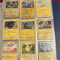Pokemon TCG Electric Type Card Lot Pikachu Electabuzz Plusle Rotom Foil 18 Cards - Image 1
