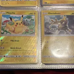 Pokemon TCG Electric Type Card Lot Pikachu Electabuzz Plusle Rotom Foil 18 Cards - Image 5