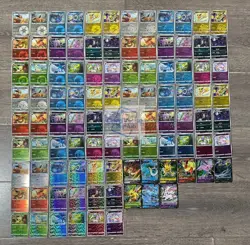 Eevee Evolution 100 * 99 cards set & 70 * 117 cards set S-Chinese cbb2c Holo NM - Image 1