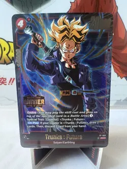 Dragon Ball Super Fusion World Winner Card Trunks: Future Fp-068 - Image 1