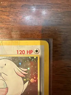 Pokemon TCG Chansey Base Set 2 Holo Rare Card 003/102 Damage - Image 5