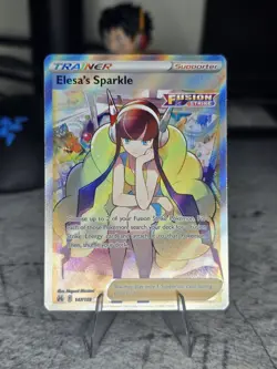 Pokemon TCG Holo Card Lot Deoxys, Zeraora V, Zacian V, Elesa's Sparkle, Blazike… - Image 4