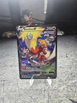 Pokemon TCG Holo Card Lot Deoxys, Zeraora V, Zacian V, Elesa's Sparkle, Blazike… - Image 5