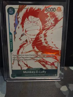 Monkey.D.Luffy 3rd Anniversary Treasure OP07-033 UC One Piece Trading Card - Image 1