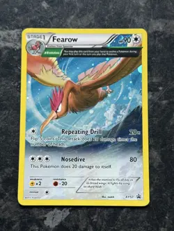Pokemon TCG XY57 Fearow Holo Black Star Promo Card Played Uk Seller Quick Post - Image 1