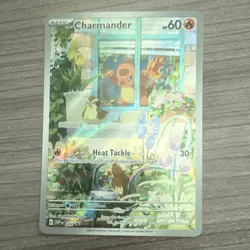 Pokemon Charmander Promo Holo SVP 044 Scarlet & Violet 60HP Heat Tackle Card - Image 1
