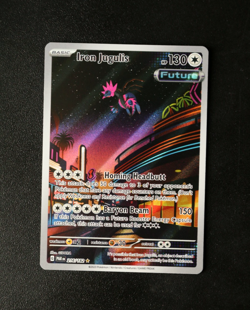 Pokemon Card TCG - Iron Jugulis 216/182 Paradox Rift - Illustration Rare - NM ⭐ - Image 1