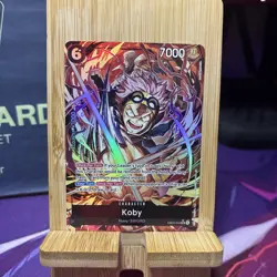 EB04-044 Koby SR Alt Art Adventure on Kami’s Island One Piece TCG English Card - Image 2