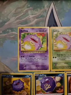Pokemon Card koffing Bundle Non Holo Evolutions Base Set Wotc Chilling Reign - Image 2
