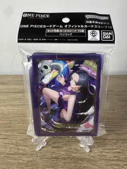 Bandai One Piece Card Game Hancock Official Card Sleeves 70ct - Image 1