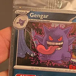 Pokemon Gengar Promo Card GameStop 050/088 Holo English TCG SEALED - Image 3