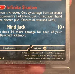 Pokemon Gengar Promo Card GameStop 050/088 Holo English TCG SEALED - Image 5