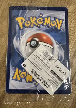 Pikachu At The Museum, Pokemon X Natural History Museum Jumbo Promo Card sealed - Image 2