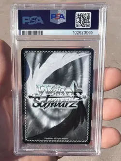 PSA 10 Weiss Schwarz Lisbeth Card Sword Art Online Signed By Sarah Williams - Image 2