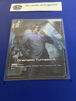 Dramatic Turnabout GD02-100 R+ Alt Art - GD02: Dual Impact - Gundam Card Game - Image 1
