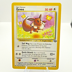 💥 Eevee 51/64 Jungle Set Non Holo Foil Pokemon 1999 Vintage Card - Image 1