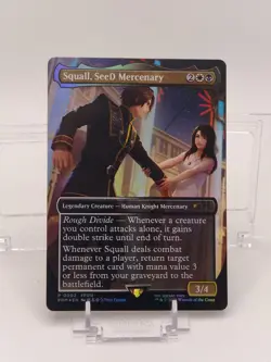 MTG | Squall, SeeD Mercenary | Final Fantasy | Promo Standard Showdown | Foil - Image 1