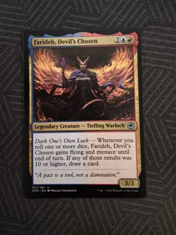 mtg farideh, devil's chosen adventures in the forgotten realms - Image 1