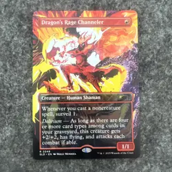 MTG Dragon's Rage Channeler Secret Lair Everything is On Fire 2048 NM - Image 1