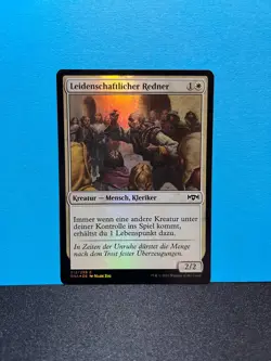 FOIL Leidenschaftlicher Redner / Impassioned Orator - MTG Magic - Image 1