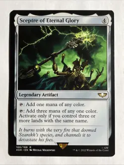 Sceptre of Eternal Glory Universes Beyond: Warhammer 40000 Regular MTG - Image 1