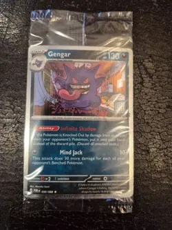 Pokemon TCG Gengar 050/088 EBGames Stamped Promo ENGLISH Sealed - Image 1