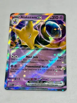 Pokemon TCG - Alakazam ex #065 - Scarlet & Violet - 151 - Double Rare - NM - Image 1