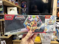 Pokemon Prismatic Evolutions Sam’s Club Surprise Box/Booster Bundle (SEALED) - Image 1