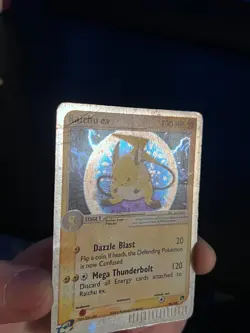 Raichu ex 98/100 Sandstorm Holo Pokemon Vintage TCG - Image 1