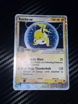 Raichu ex 98/100 Sandstorm Holo Pokemon Vintage TCG - Image 2