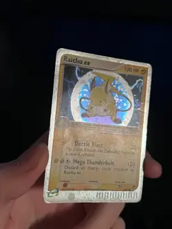 Raichu ex 98/100 Sandstorm Holo Pokemon Vintage TCG - Image 4