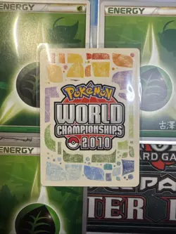 Pokemon World Championship Deck 2010 Celebi Grass Energy TCG Lot Of 4 MP - Image 2