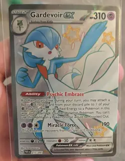 Gardevoir EX, Pokemon Near Mint, SV Paldean Fates, Shiny Ultra Rare, 217/91 - Image 1