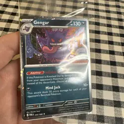 Double Swirl! Gengar 050/088 Gamestop STAMPED -Perfect Order GS PROMO SEALED!!! - Image 1