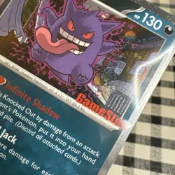 Double Swirl! Gengar 050/088 Gamestop STAMPED -Perfect Order GS PROMO SEALED!!! - Image 2