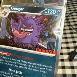 Double Swirl! Gengar 050/088 Gamestop STAMPED -Perfect Order GS PROMO SEALED!!! - Image 3
