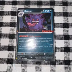 Double Swirl! Gengar 050/088 Gamestop STAMPED -Perfect Order GS PROMO SEALED!!! - Image 4