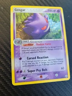 Pokemon TCG Gengar 5/92 Legend Maker Reverse Holo Ultra Rare - Image 2